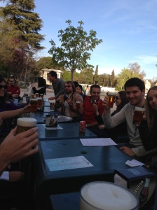 Scavenger Hunt Task #4: Treating the winning team to cerveza!
